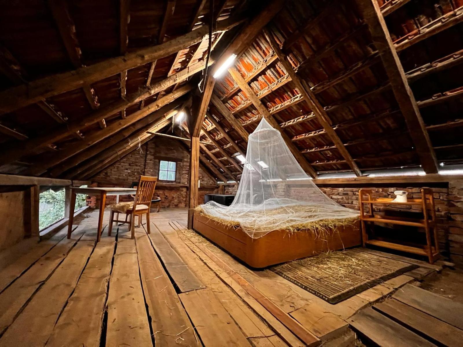 Heuhotel Farm Own Sleeping Bag Free Wifi Hausbreitenbach Ruang foto